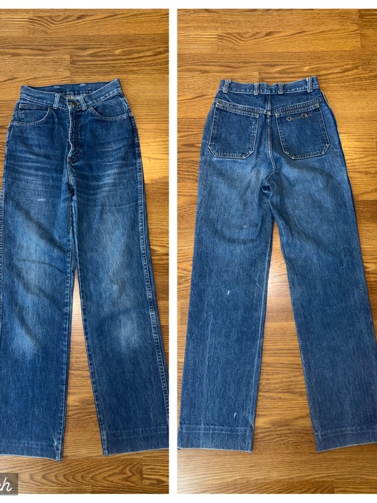 Oscar de la Renta Denim - Funky Vintage 1980s/90s Oscar de la Renta Jeans